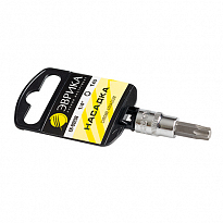 Насадка ER-93202H 1/4" DR торкс T10 (с держателем) ЭВРИКА 1/240